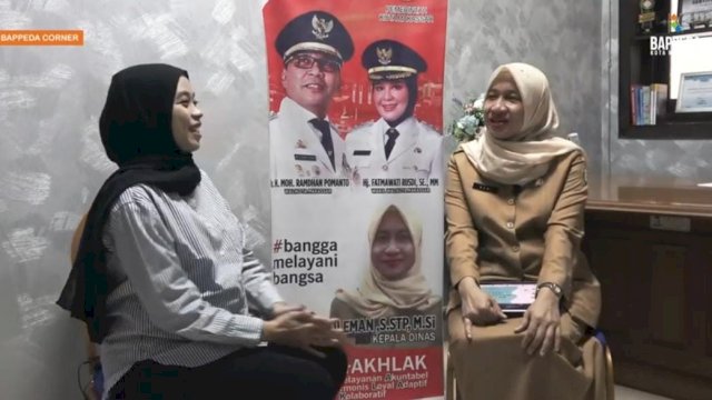 Bappeda Corner Hadirkan DP3A Makassar 