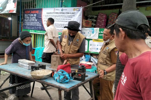 Metrologi Legal Disdag Makassar Bantu Tera Ulang di Soppeng, Jamal: Kita Fasilitasi SDM