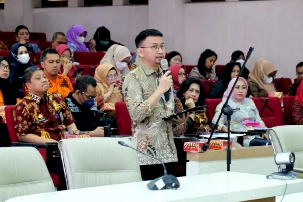 Sekretaris Bapenda Makassar Fuad Arfandi Hadiri Rapat Monitoring dan Evaluasi