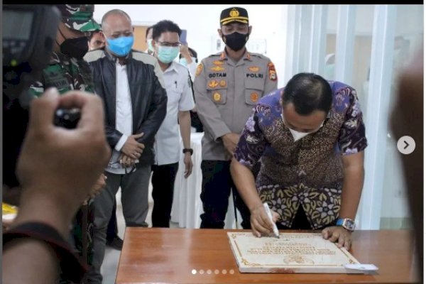 Bupati Syamsari Resmikan Gedung Stroke Center dan CVCU RSUD HPDN Takalar