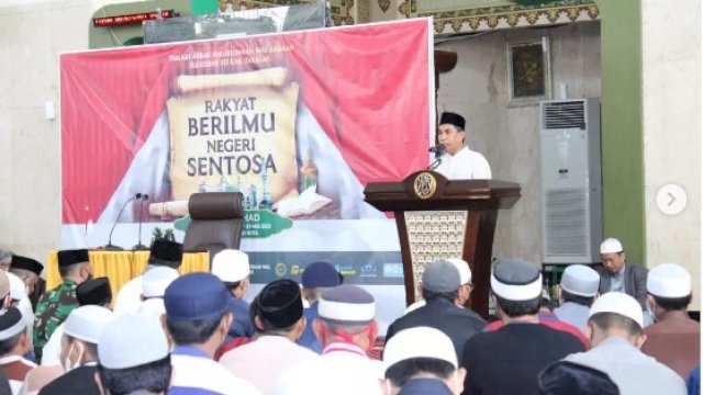 Wabup- Sekda Hadiri Tabligh Akbar Sulselbar XII di Masjid Agung Takalar