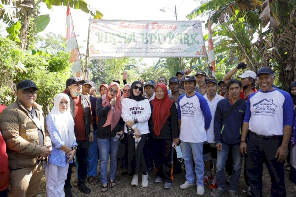 Kunjungi Lorong Edu Park Manggala, Wawali Fatmawati Rusdi Minta Segera Dirampungkan-Minum Ekstrak Bunga Rosella