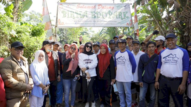 Wawali Fatmawati Rusdi Kunjungi Lorong Edu Park Manggala.(F-Humas)