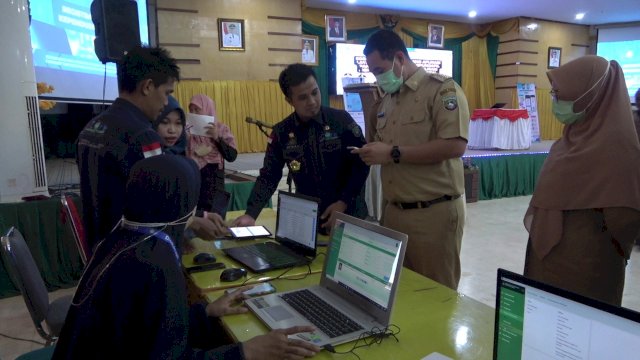 Permudah Layanan Adminduk, Disdukcapil Pangkep Luncurkan ICore