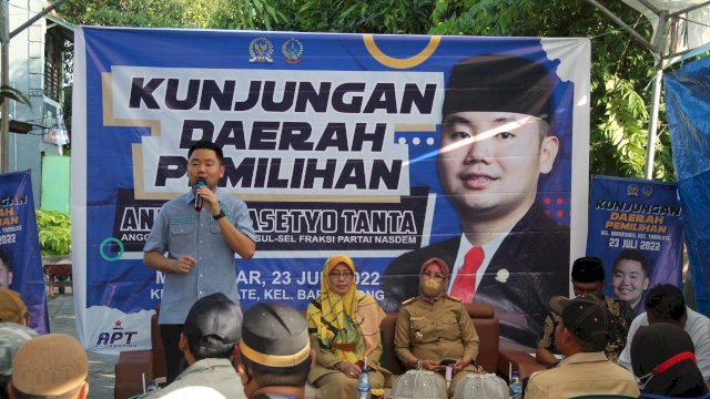 Anggota DPRD Sulawesi Selatan, Andre Prasetyo Tanta.