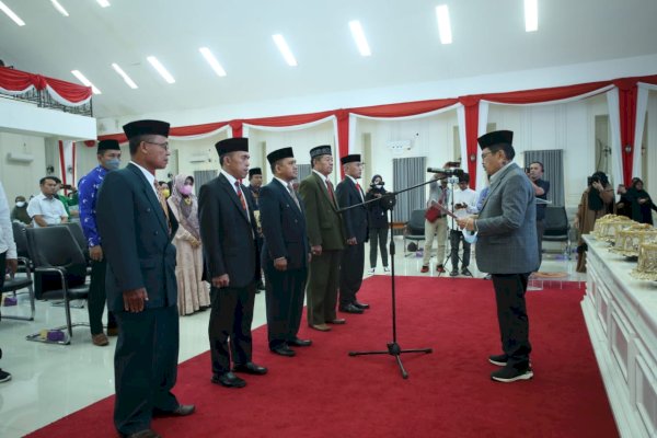 Walikota Judas Lantik Ketua-wakil Baznas Palopo