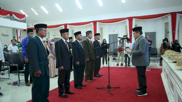 Walikota Judas Lantik Ketua-wakil Baznas Palopo