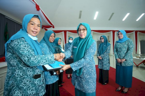 Hadiri Peringatan HAN, Ketua TP PKK Palopo Utia Sari Judas: Semoga Menjadi Teladan