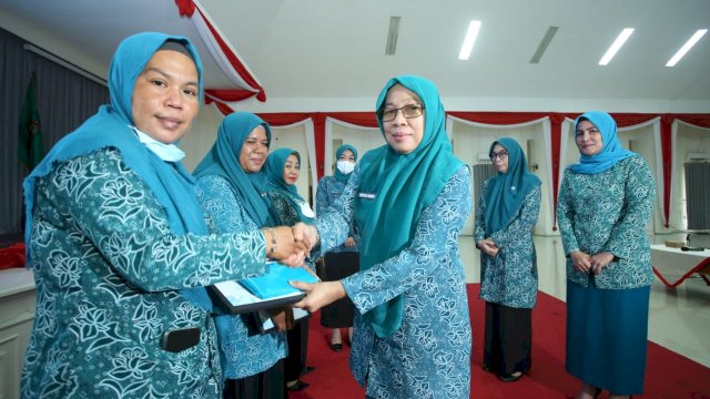 Hadiri Peringatan HAN, Ketua TP PKK Palopo Utia Sari Judas: Semoga Menjadi Teladan