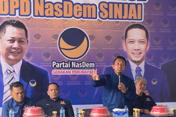 Konsolidasi NasDem Sulsel Berlanjut ke Sinjai, Minta Jaga Kekompakan, Mizar Roem Yakin Menangkan Pemilu 2024