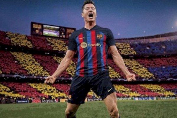 Barcelona Umumkan Kedatangan Robert Lewandowski: Forca Barca!