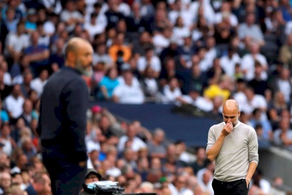 Dipermalukan Liverpool, Pep Guardiola Beralasan Timnya Baru Latihan 2 Pekan