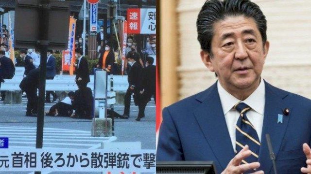 Mantan PM Jepang Shinzo Abe.(F-INT)