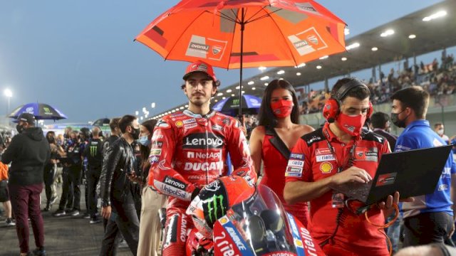 Pembalap MotoGP Francesco Bagnaia .(F-INT)