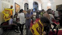 Demonstran Duduki Istana Presiden Sri Lanka, Nikmati Fasilitas Mewah hingga Pamer Celana Dalam