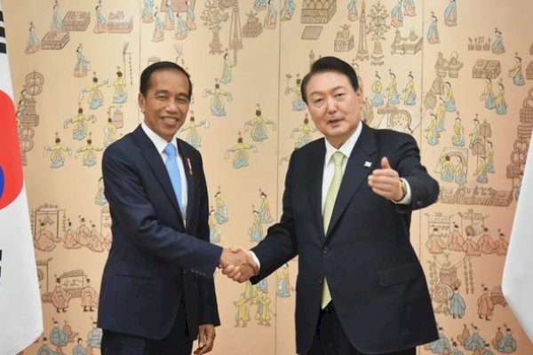 Jokowi Bertemu Presiden Korsel, Bahas Pembangunan IKN