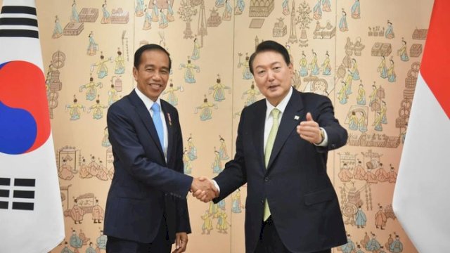 Jokowi Bertemu Presiden Korsel.(F-INT)