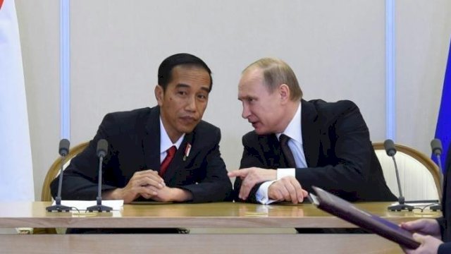 Vladimir Putin-Jokowi.(F-INT)