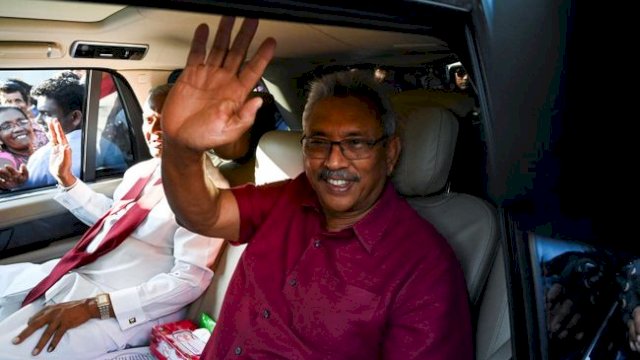 Presiden Sri Lanka Gotabaya Rajapaksa Kabur.(F-INT)