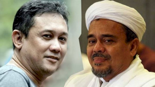 Habib Rizieq-Denny Siregar.(F-INT)