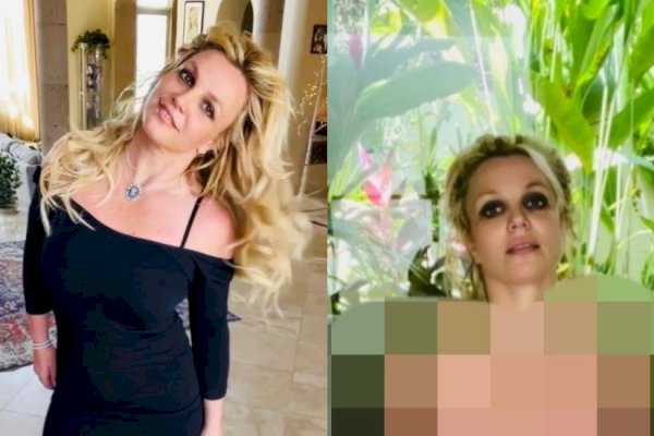 Duh, Britney Spears Unggah Topless Hingga Tanpa Busana