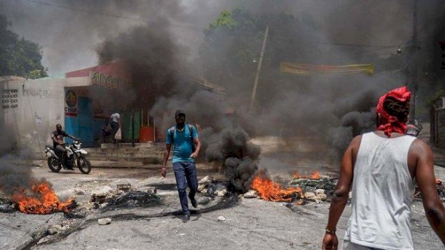 Kondisi di Haiti.(F-INT)