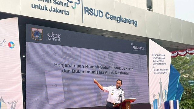 Anies Ubah Nama RSUD di Jakarta Jadi Rumah Sehat.(F-INT)