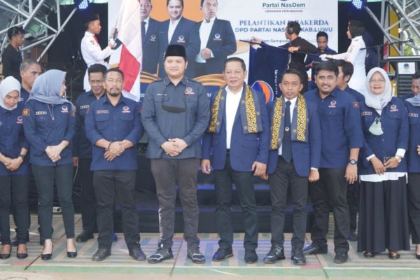 Pimpin Rakerda Pengurus NasDem Luwu, Syaharuddin Alrif: Luwu Raya Tempatnya Partai NasDem