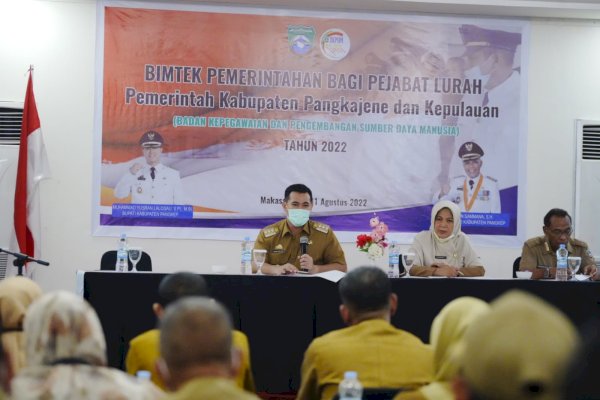 Bupati Yusran Kumpulkan Lurah se Pangkep