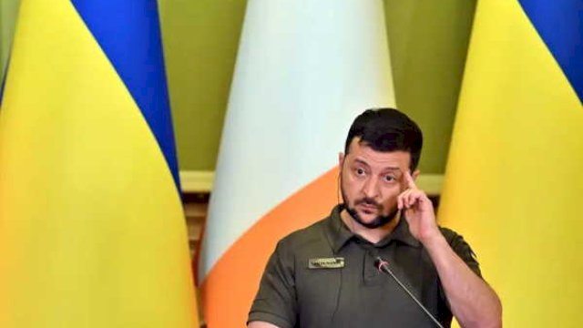 Presiden Zelensky.(F-INT)