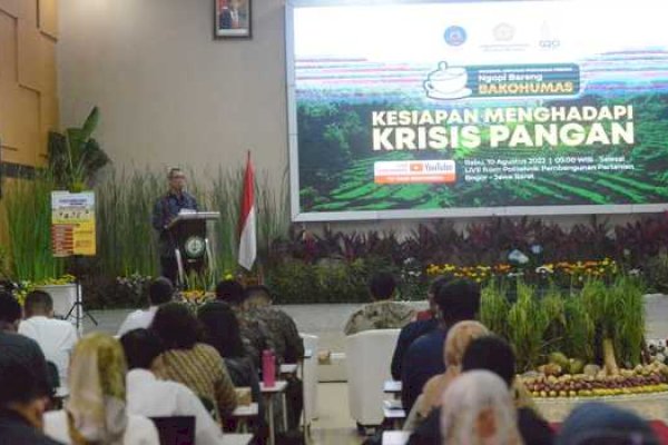 Komunikasi Kesiapan Hadapi Krisis Pangan, Kuncinya Sinergitas