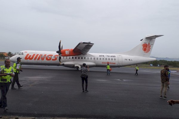 Pesawat Wings Air Gagal Mendarat di Bandar Udara Cut Nyak Dhien