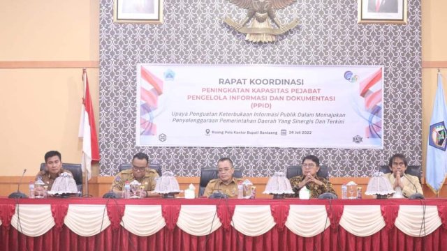 Penguatan Keterbukaan Informasi Publik, Diskominfo Bantaeng Kembali Gelar Rakor PPID