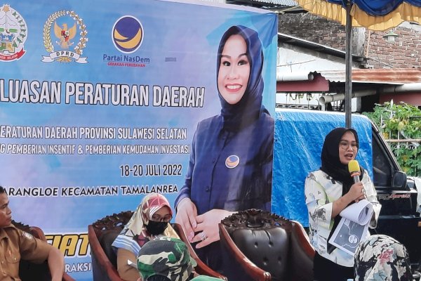 Sosper di Parangloe, Legislator NasDem Sulsel Rezki Lutfi: Saya Bagian dari Kita Semua