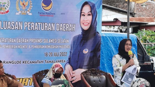 Sosper di Parangloe, Legislator NasDem Sulsel Rezki Lutfi: Saya Bagian dari Kita Semua