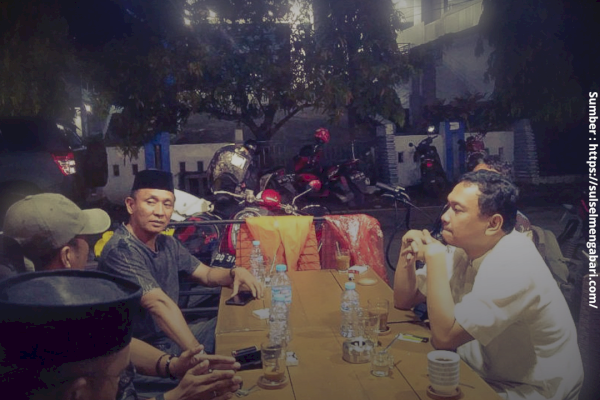 Jalin Silaturahmi, Kadis Kominfo Makassar Sempatkan Waktu Ngopi Bareng Dengan Warga