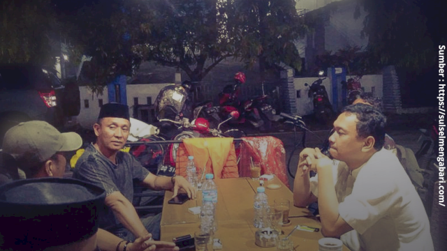 Jalin Silaturahmi, Kadis Kominfo Makassar Sempatkan Waktu Ngopi Bareng Dengan Warga