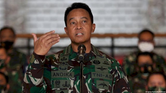 Panglima TNI Jenderal Andika.(F-INT)