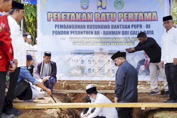 Pembangunan Rusunawa Ponpes DDI Ar Rahman Pangkep