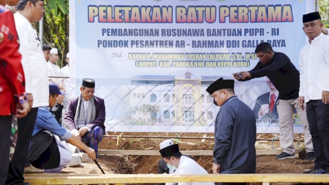 Pembangunan Rusunawa Ponpes DDI Ar Rahman Pangkep