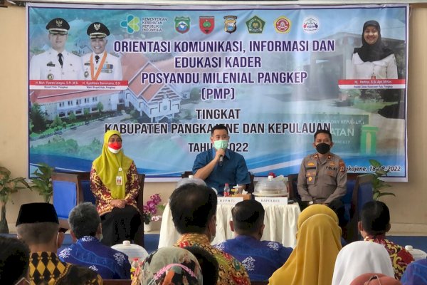 Percepatan Penanganan Stunting dan Kesehatan Remaja di Pangkep, Posyandu Milenial Libatkan 6 Unsur