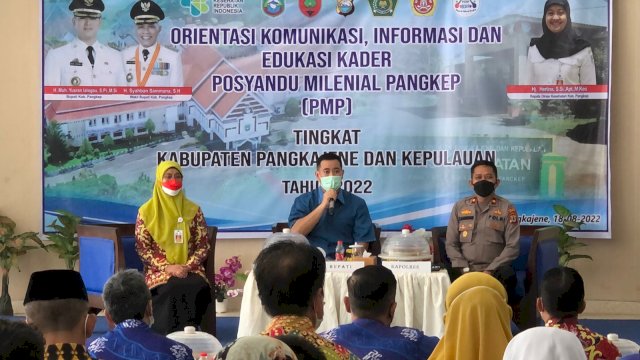 Percepatan Penanganan Stunting dan Kesehatan Remaja di Pangkep, Posyandu Milenial Libatkan 6 Unsur