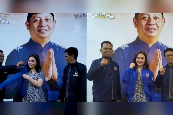 Lagi-lagi Politik Kemanusiaan, Selebgram asal Pinrang ‘Mami Inces’ Gabung NasDem