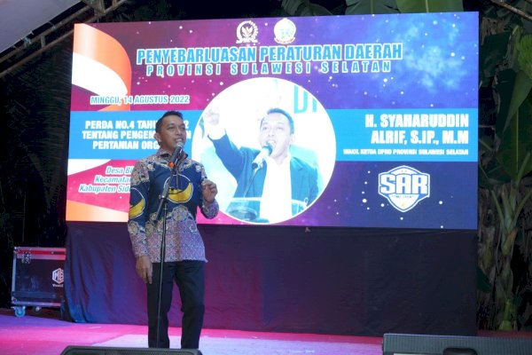 Kembali Sapa Warga Sidrap Lewat Sosper, Waka DPRD Sulsel Syaharuddin Alrif Dijuluki ‘Pak Dewan Peduli Petani’