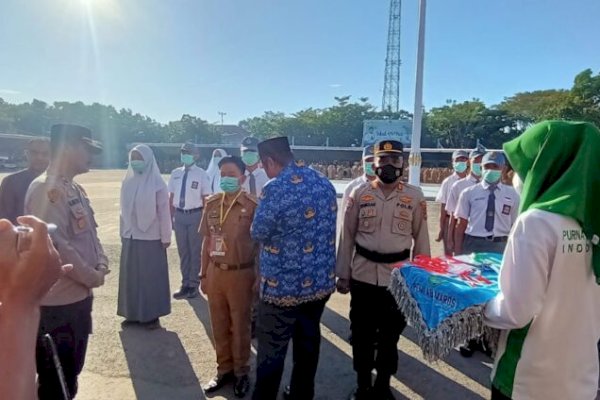 Bupati Maros Chaidir Syam Buka Secara Resmi Latihan Paskibraka