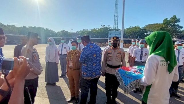 Bupati Maros Chaidir Syam Buka Secara Resmi Latihan Paskibraka