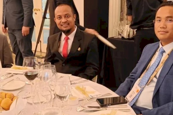 Gubernur Andi Sudirman Hadiri Undangan Jamuan Makan Malam Presiden Singapura di Istana Presiden