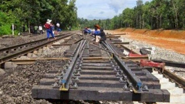 BPKA Sulsel Sebut Rel Kereta Api Aman dari Banjir