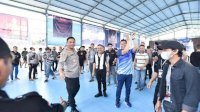 Kapolrestabes &#8211; Dirut PDAM Makassar Beni Iskandar Buka Turnamen Futsal Batalyon 120
