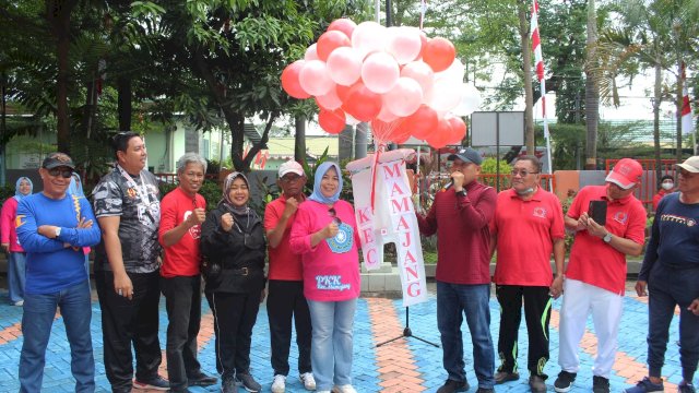 Sekcam Asdhar Buka Porseni Tingkat Kecamatan Mamajang